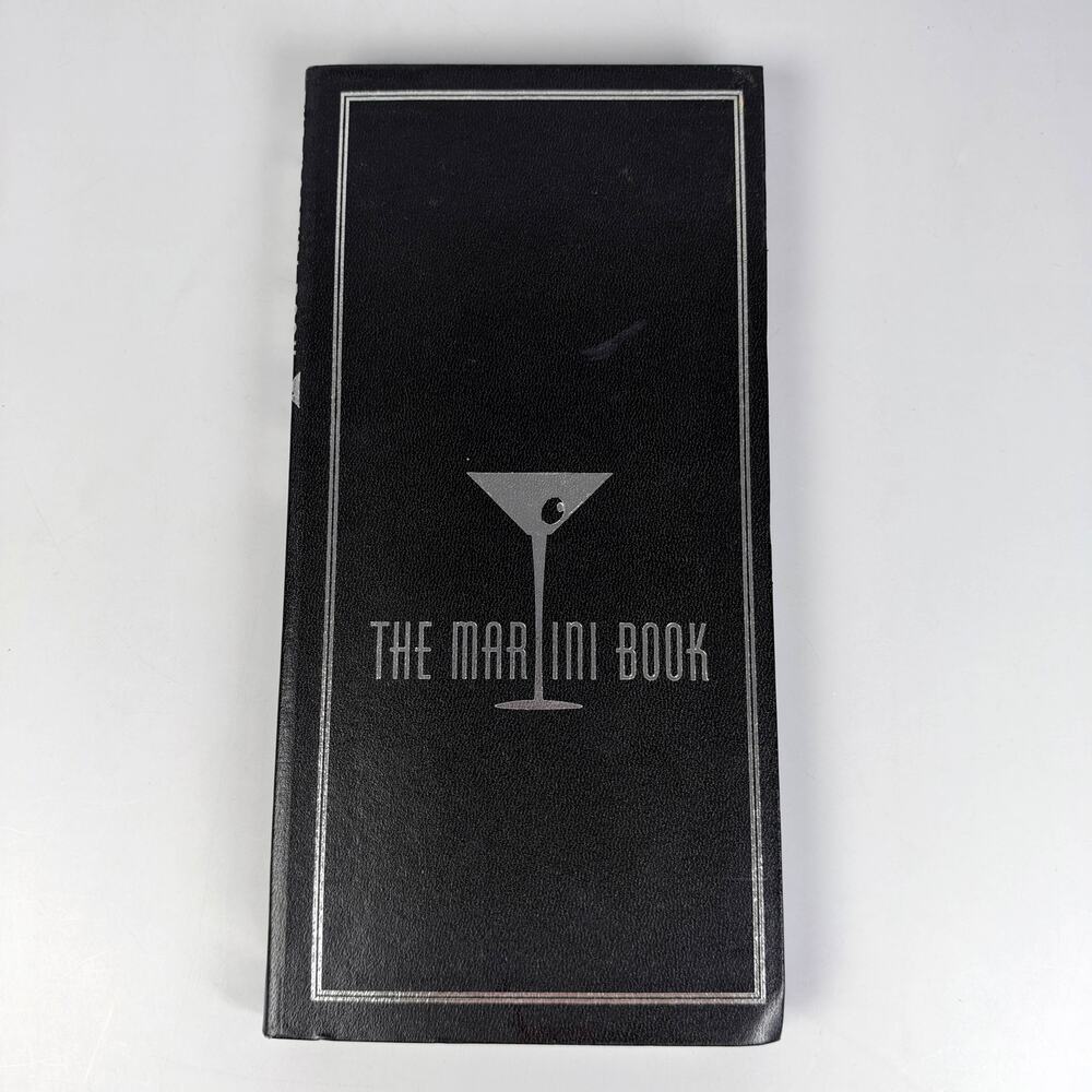 The Martini Book by Sally Ann Berk Leather Bound 1997